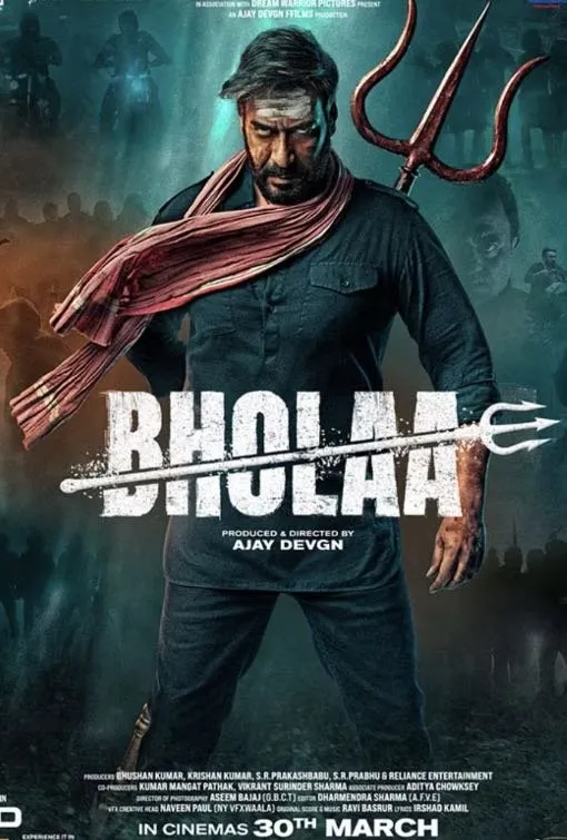 Bholaa movie poster on Helix IPTV